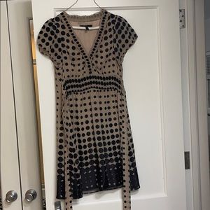 BCBG Max Azria Polka dot dress.